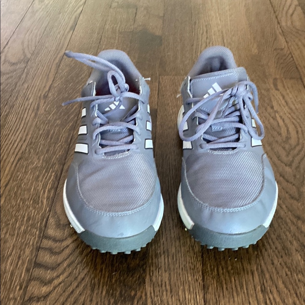 Adidas boys Grey golf shoes
